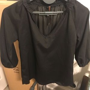 Renee c top in black